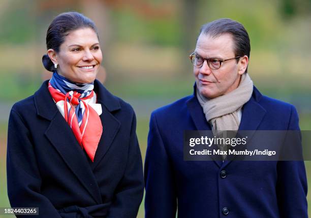 Crown Princess Victoria of Sweden and Prince Daniel of Sweden visit the Royal Botanic Gardens, Kew to learn about international research projects...