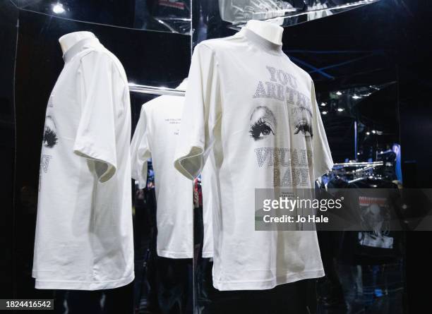 Merchandising on display at the Beyoncé Exclusive Renaissance Flagship Store on December 1, 2023 in London, England.