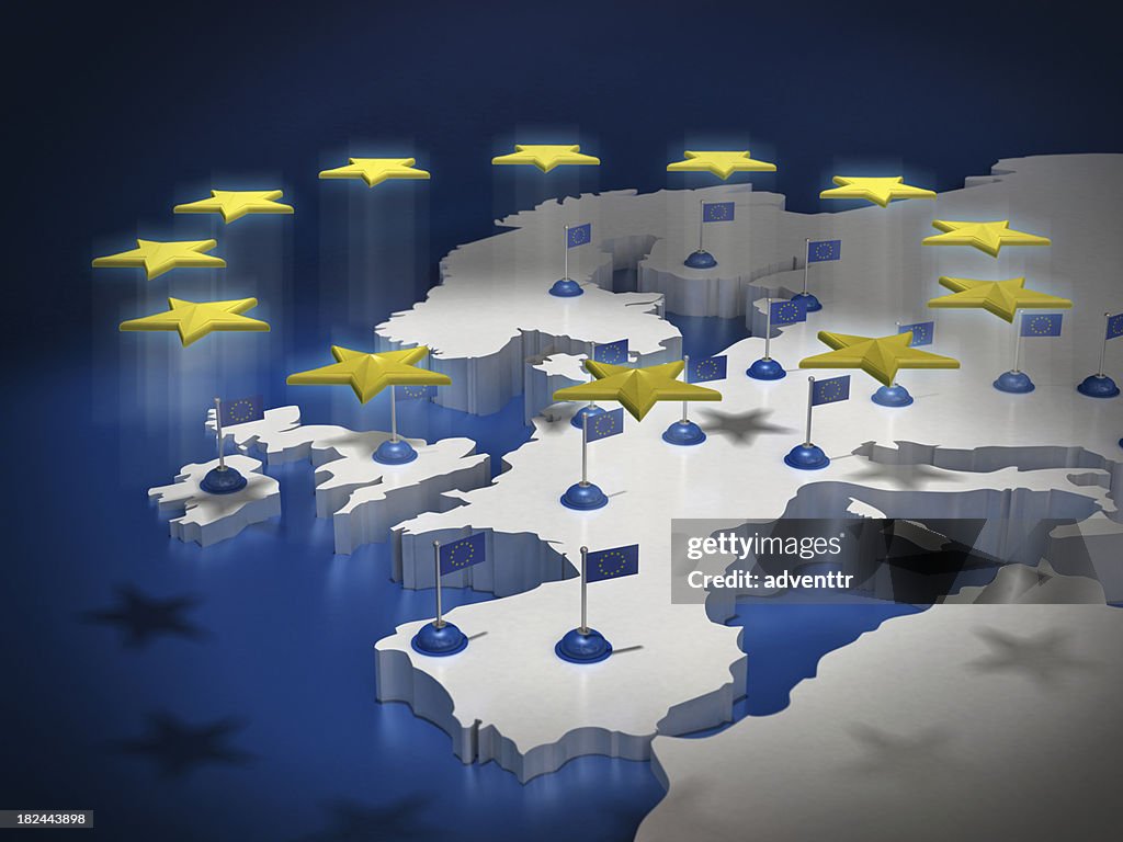 Unione europea concetto