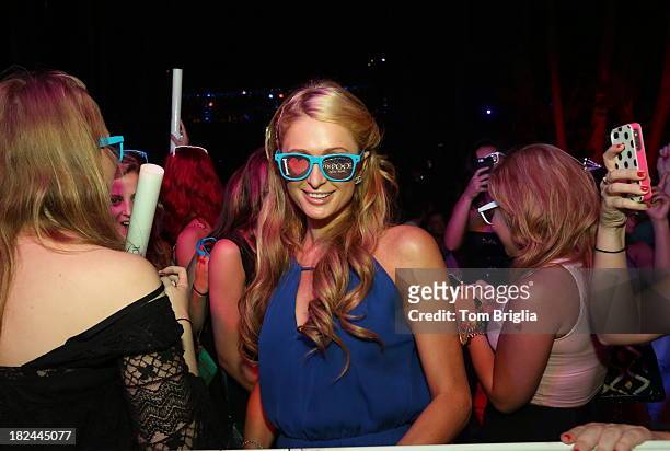 Paris Hilton hosts The Pool After Dark at Harrah's Resort on Saturday September 28, 2013 in Atlantic City, New Jersey.