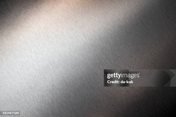 stainless steel texture - titan bildbanksfoton och bilder