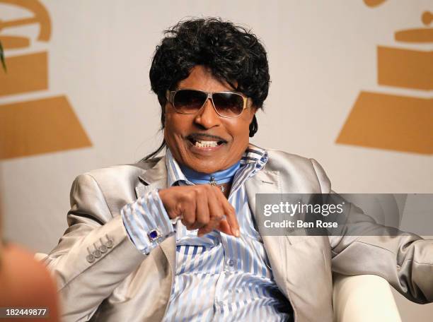 Little Richard attends "The Legacy Lounge" A conversation with CeeLo Green and his inspiration at W Atlanta - Downtown on September 29, 2013 in...