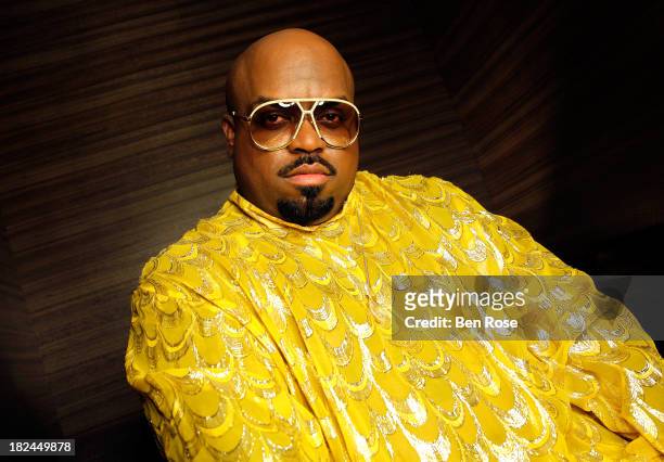 CeeLo Green poses at the "The Legacy Lounge" A conversation with CeeLo Green and his inspiration at W Atlanta - Downtown on September 29, 2013 in...