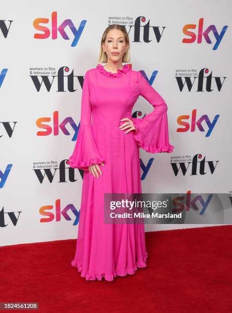 Katherine Ryan attends the Sky Women In Film And TV Awards 2023 at the London Hilton Park Lane on December 01, 2023 in London, England.