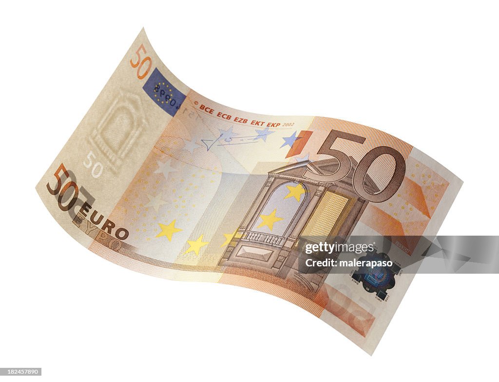 Fifty Euro Banknote