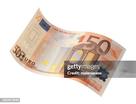 Fifty Euro Banknote Fifty Euro Banknote