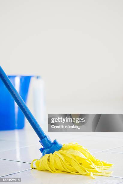 wiping the floor - mopping floor stock pictures, royalty-free photos & images