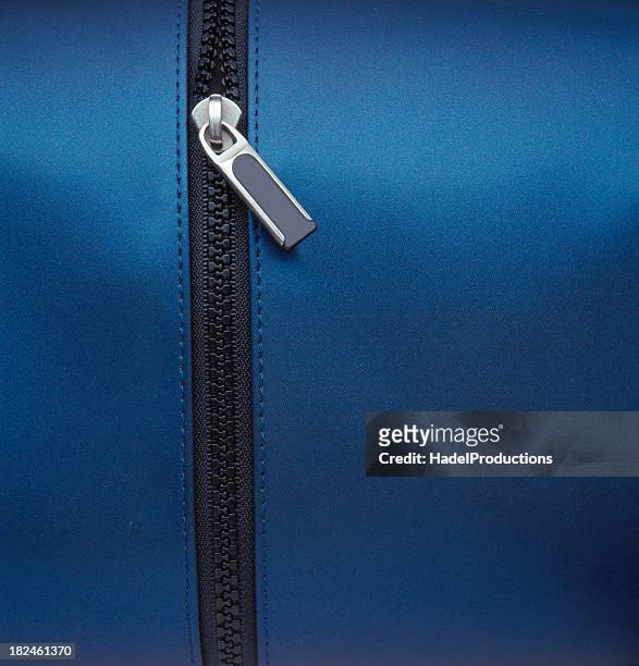 zipper closeup - zipper stock pictures, royalty-free photos & images