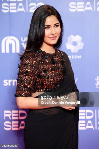 Katrina Kaif attends the In Conversation With Katrina Kaif during the Red Sea International Film Festival 2023 on December 01, 2023 in Jeddah, Saudi...