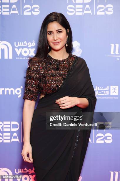 Katrina Kaif attends the In Conversation With Katrina Kaif during the Red Sea International Film Festival 2023 on December 01, 2023 in Jeddah, Saudi...