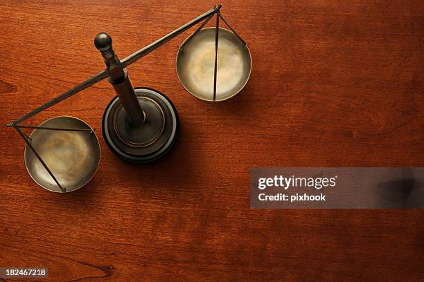 scales of justice - legal scales stock pictures, royalty-free photos & images