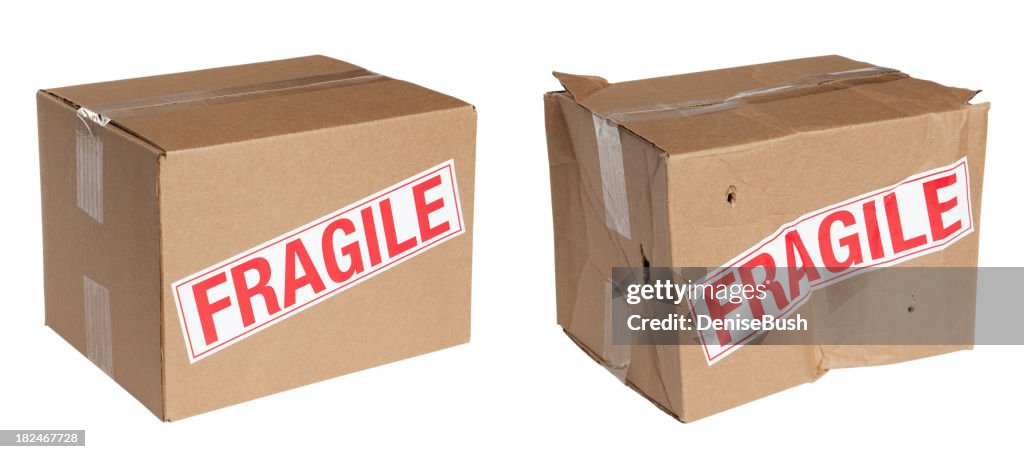 Packing Boxes Before and After