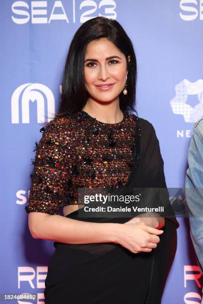 Katrina Kaif attends the In Conversation With Katrina Kaif during the Red Sea International Film Festival 2023 on December 01, 2023 in Jeddah, Saudi...