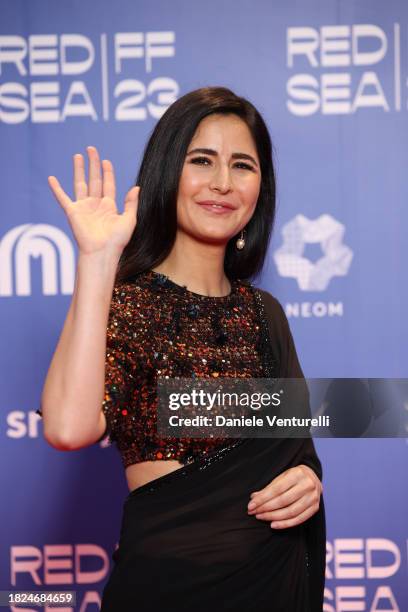 Katrina Kaif attends the In Conversation With Katrina Kaif during the Red Sea International Film Festival 2023 on December 01, 2023 in Jeddah, Saudi...