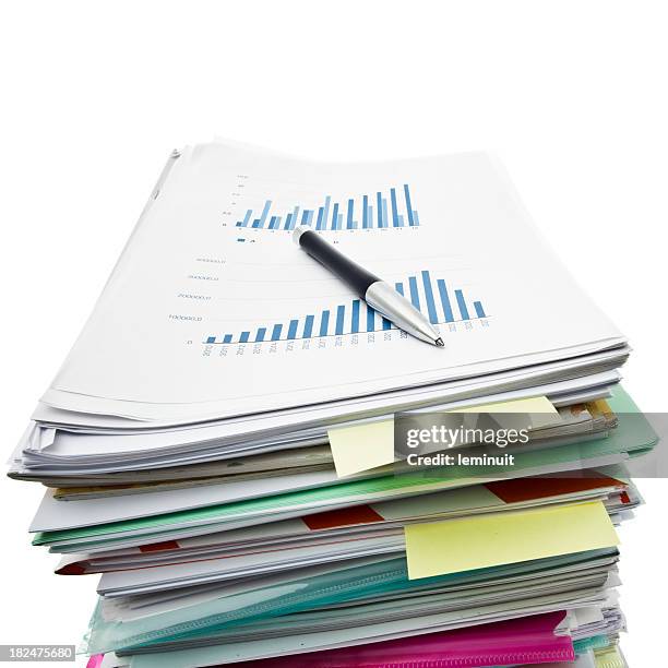 Business Report Stack 1,879 Stack Of Reports Stock Photos, High-Res Pictures, and Images ...