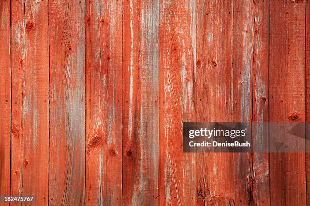 red barn siding - barn stock pictures, royalty-free photos & images