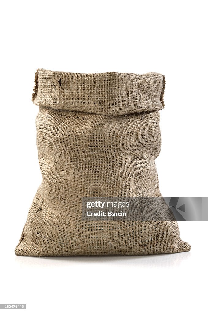 Burlap sack