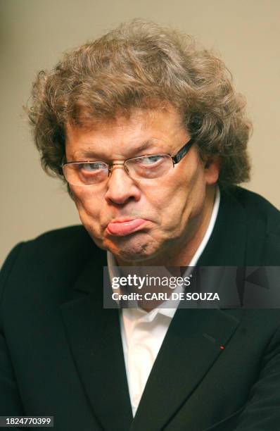 French Team Manager Jo Maso is pictured during a Six Nations Rugby Union press conference in London, on January 28, 2009. The ailing Royal Bank of...