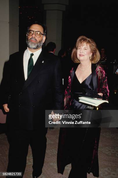 American film director and screenwriter Roman Coppola and his wife, American film director and screenwriter Eleanor Coppola attend the 43rd Annual...