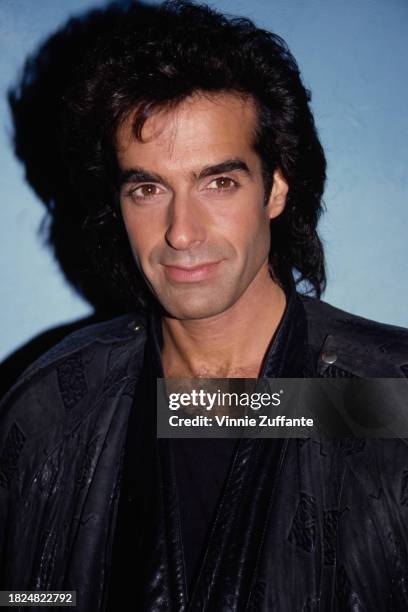 American magician David Copperfield attends the 2nd Annual Billboard Music Awards, held at the Barker Hangar, Santa Monica Air Center in Santa...