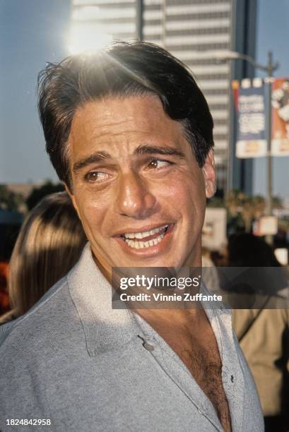 American actor Tony Danza attends the Los Angeles premiere of 'Renaissance Man, held at the Cinerama Dome in Los Angeles, California, 31st May 1994.