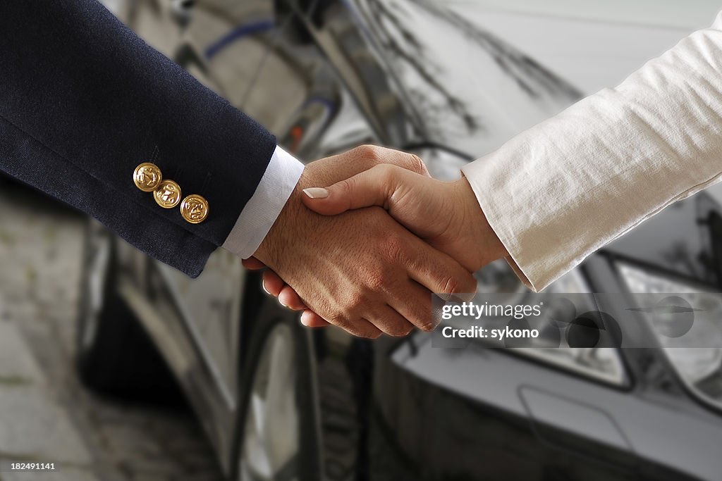Car salesperson and agreement