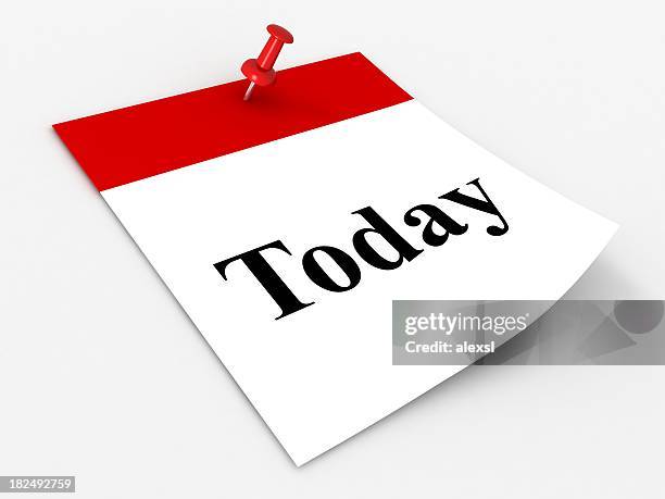 today calendar - todays agenda stock pictures, royalty-free photos & images