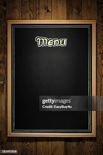 blank menu - menu board stock pictures, royalty-free photos & images