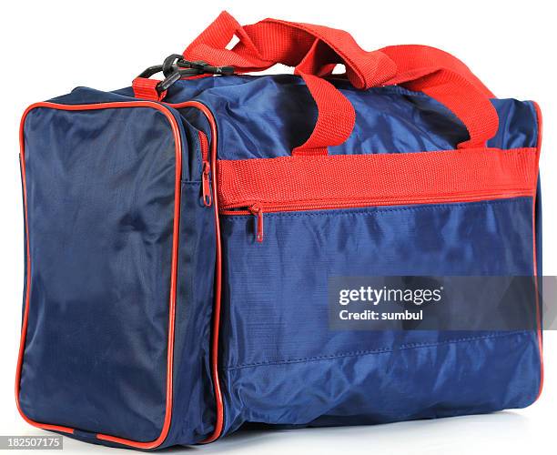 sport bag - kofferband stock-fotos und bilder