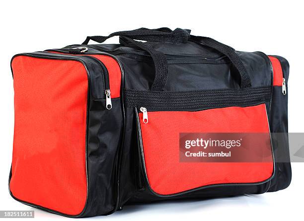 sport bag - kofferband stock-fotos und bilder