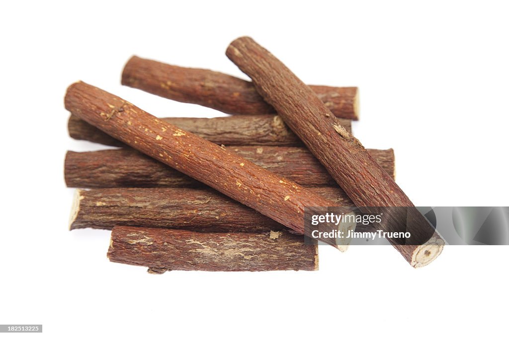 Licorice root, isolated
