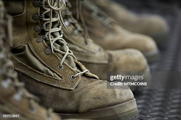 combat boots - us marine corps stock pictures, royalty-free photos & images