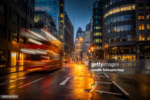 financial district of london - london high street stock pictures, royalty-free photos & images