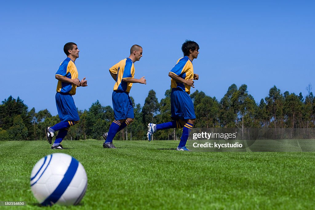 Soccer Team Warm-Up