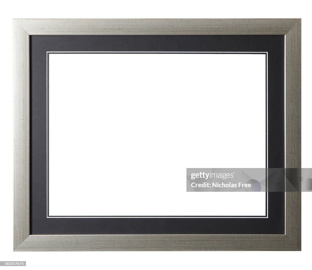 Silver Grunge Frame