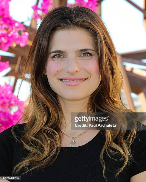 Actress Lake Bell Hosts Airbnb Hello LA with celebrity designed Pop-Ups at The Arts District on September 29, 2013 in Los Angeles, California.