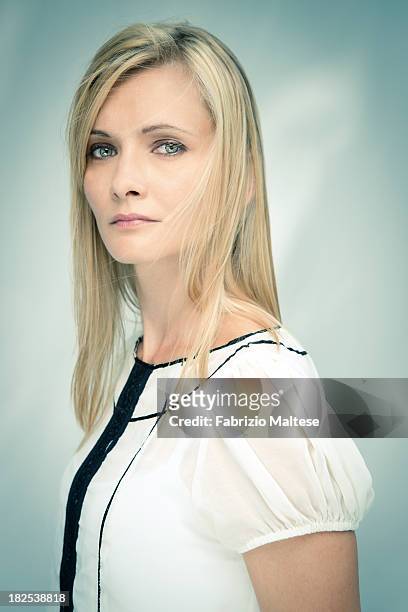 Actress Alexandra Finder is photographed for The Hollywood Reporter during the 70th Venice International Film Festival on September 1, 2013 in...