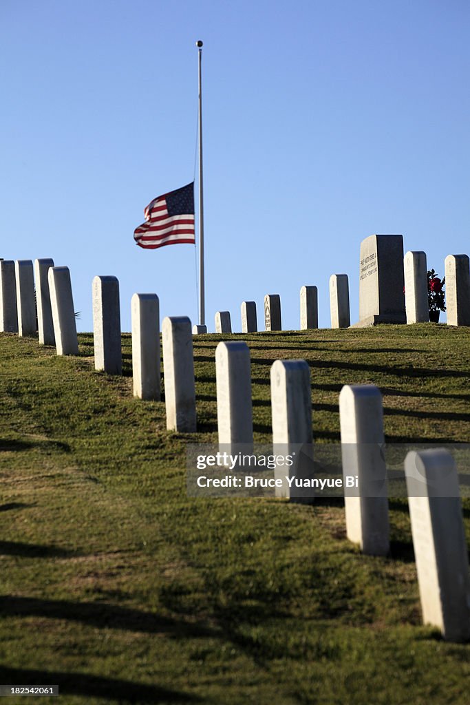 Fort Rosecrans National Cemetery in Point Loma