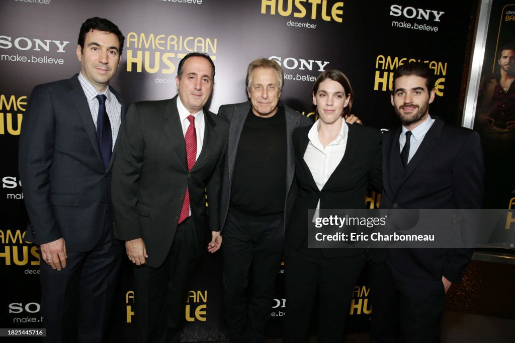 Jonathan Gordon, Richard Suckle, Charles Roven, Megan Ellison, Matthew Budman
