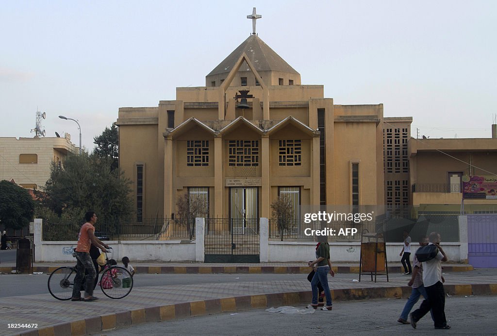SYRIA-CONFLICT-CHURCH