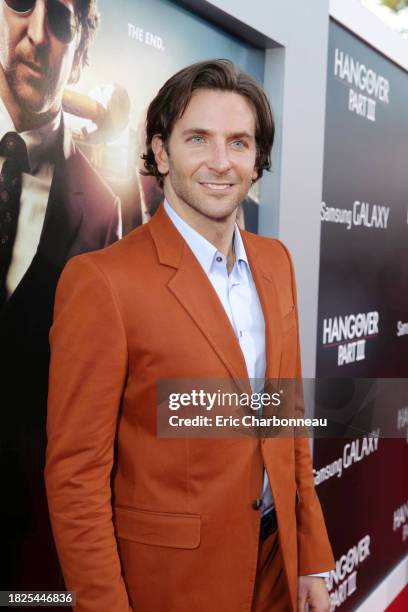 Bradley Cooper arrives at Warner Bros. Premiere of The Hangover: Part III, on Monday, May 2013 in Los Angeles.