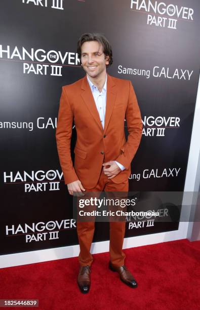 Bradley Cooper arrives at Warner Bros. Premiere of The Hangover: Part III, on Monday, May 2013 in Los Angeles.