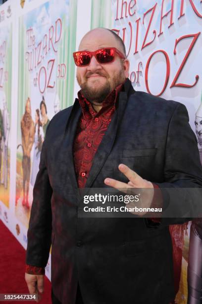 Stephen Kramer Glickman seen at Warner Bros. World premiere screening of The Wizard of Oz in IMAX 3D and the grand opening of the newly converted TCL...