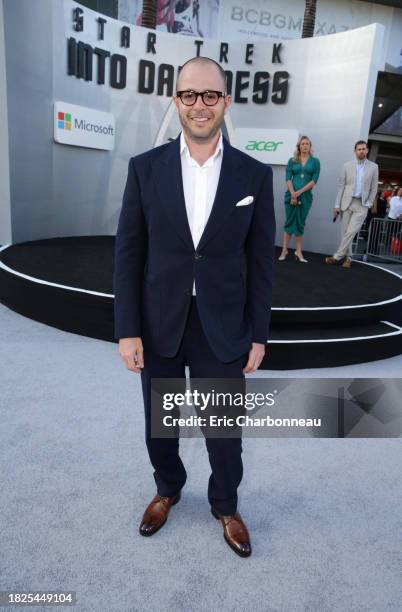 Writer/Producer Damon Lindelof arrives at the LA premiere of "Star Trek Into Darkness" at The Dolby Theater on Tuesday, May 14, 2013 in Los Angeles.