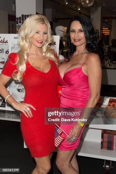 Brittany Andrews and Rita Daniels promotes "Inside Seka" at the Museum of Sex on September 30, 2013 in New York City.