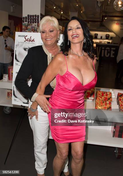 Seka and Rita Daniels promotes "Inside Seka" at the Museum of Sex on September 30, 2013 in New York City.