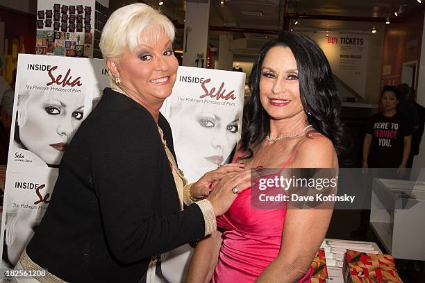 Seka (Dorothea Patton and Rita Daniels promotes "Inside Seka" at the Museum of Sex on September 30, 2013 in New York City.