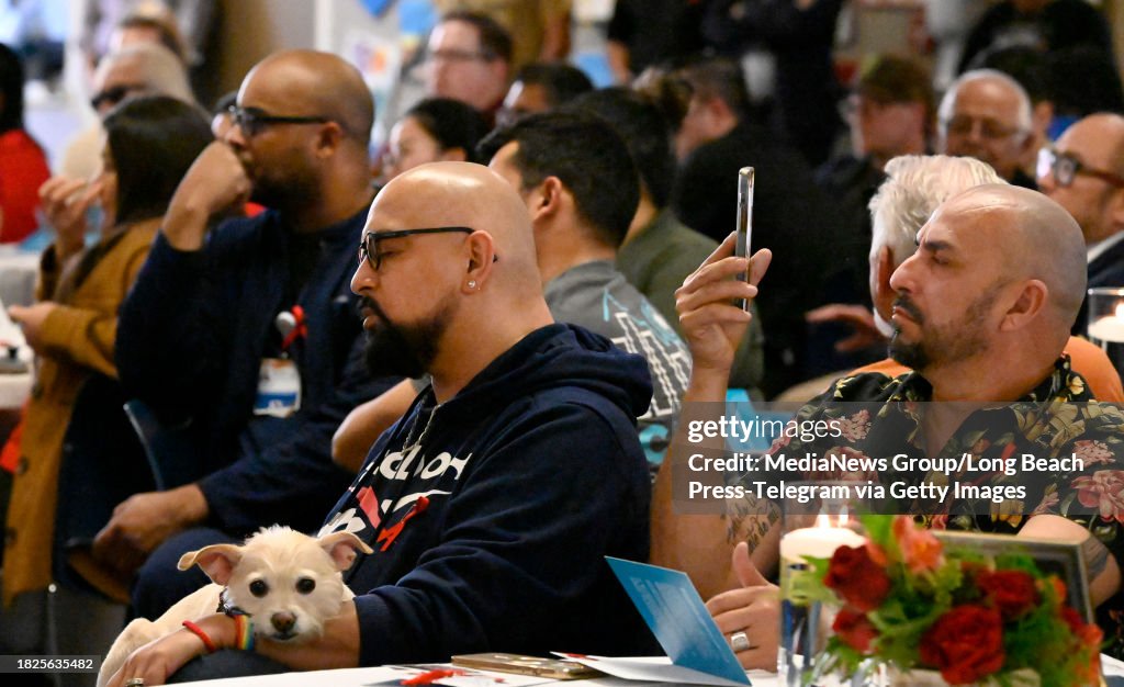 Dignity Health St. Mary Medical Center commemorates World Aids Day.