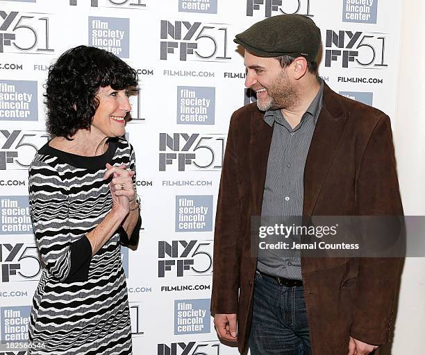 Director Nancy Buirski and Michael Stuhlbarg attend the "Afternoon Of A Faun: Tanaquil Le Clercg" premiere during the 51st New York Film Festival at...