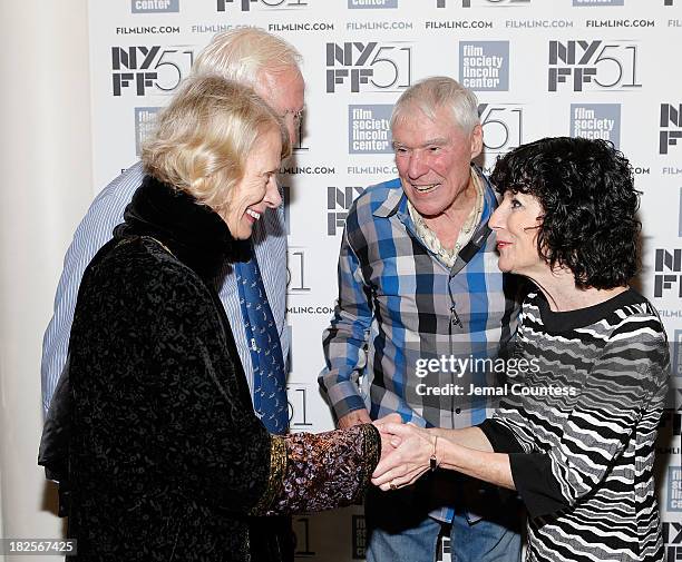 Karin Von Aroldingen, Randy Bourscheidt, Jacques D' Ambroise and director Nancy Buirski attend the "Afternoon Of A Faun: Tanaquil Le Clercg" premiere...